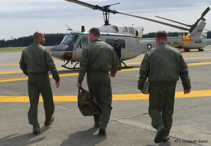 Dolan pilots UH-1N, gains perspective