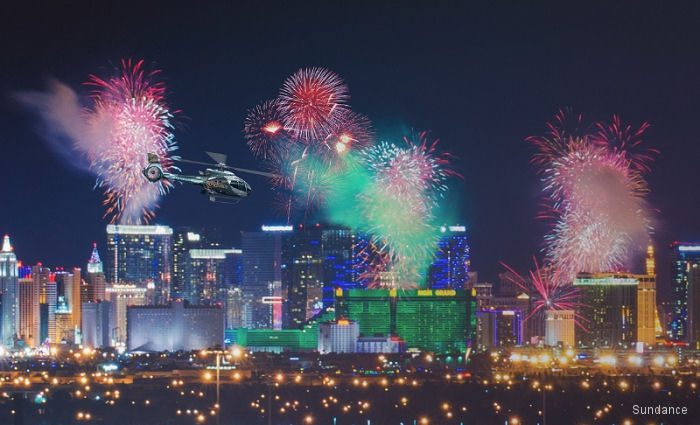 New Year’s Eve Las Vegas Strip Fireworks Show