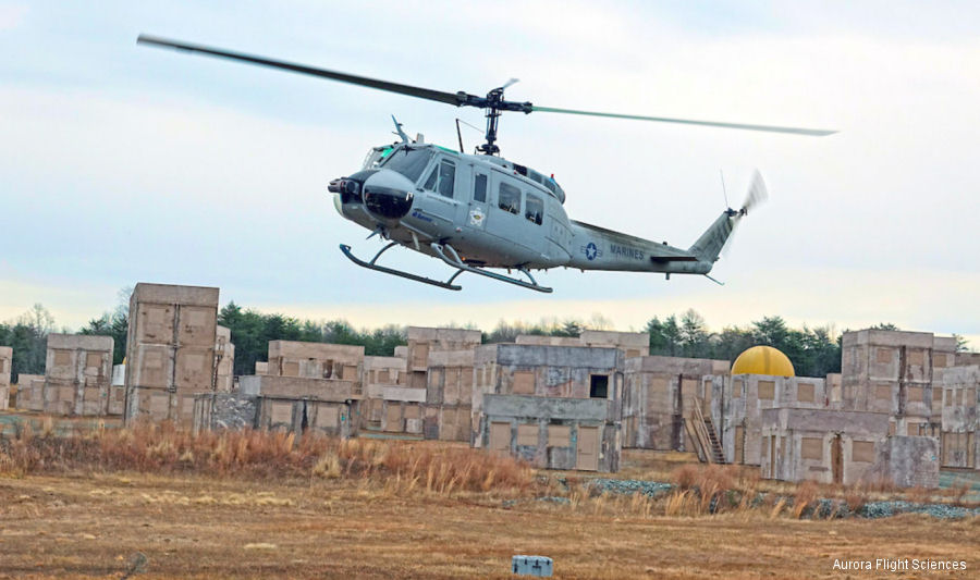 Aurora Autonomous UH-1H in Quantico