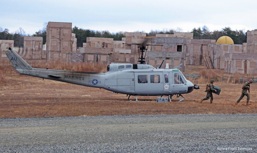 Aurora Autonomous UH-1H in Quantico