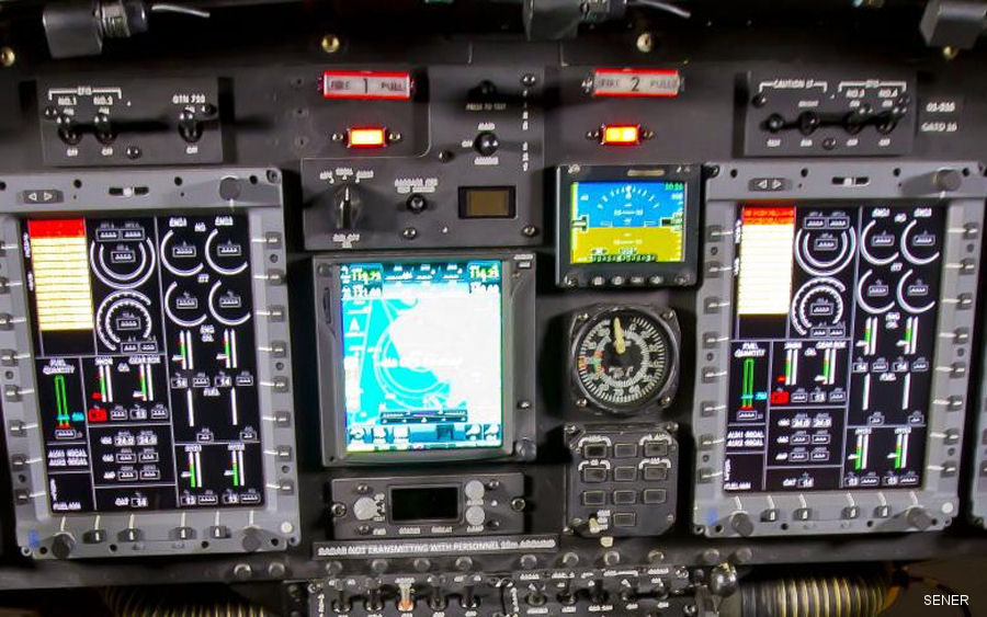 SENER and Babcock present the Spanish Navy with the fourth upgraded AB212 helicopter