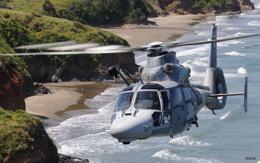 AS565MBe Panther Service in Mexican Navy