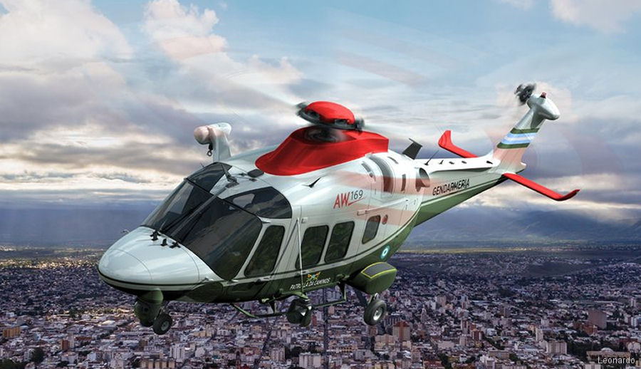 Argentine National Gendarmerie Orders AW169
