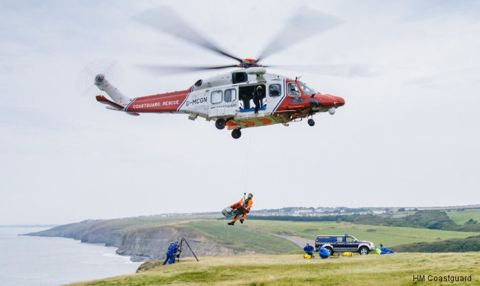 AW189 Enters HM Coastguard Service