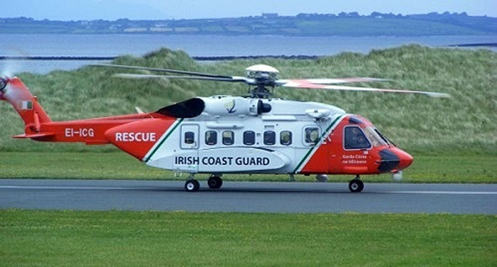 CHC Ireland Winchman Receives SAR Trophy