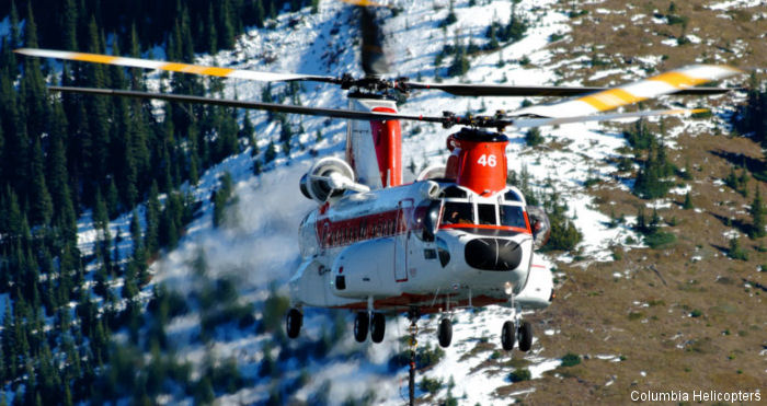 Columbia Helicopters Chinooks Real Time Awareness