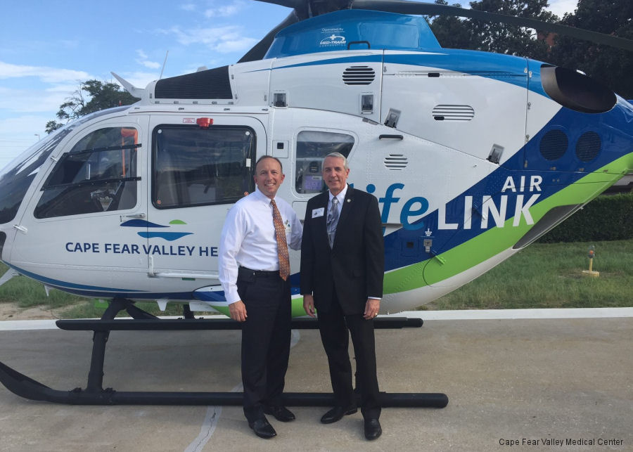 Cape Fear Valley New Helicopter is Lifelink Air