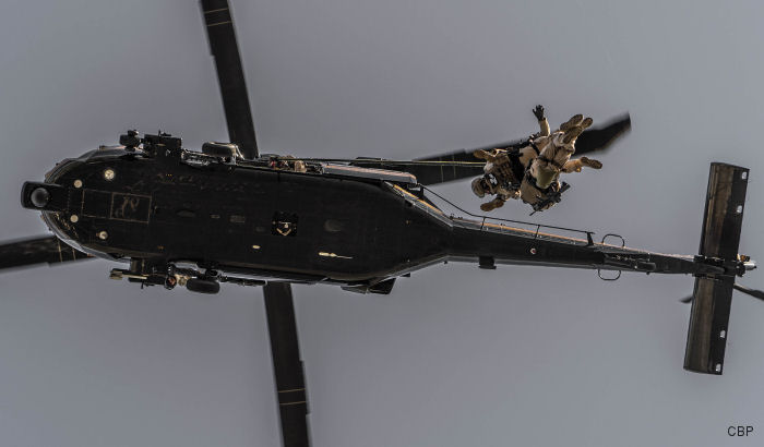 Hoist Rescue Training fo CBP Black Hawk