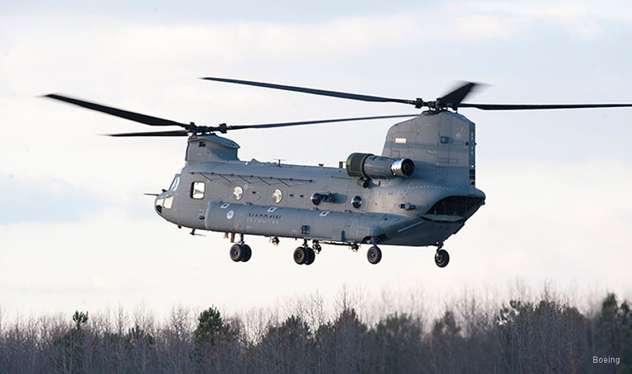 Six Dutch CH-47D Chinooks to be Upgraded to F