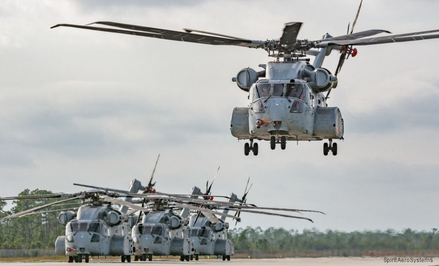 Spirit AeroSystems Starts Fifth CH-53K Assembly