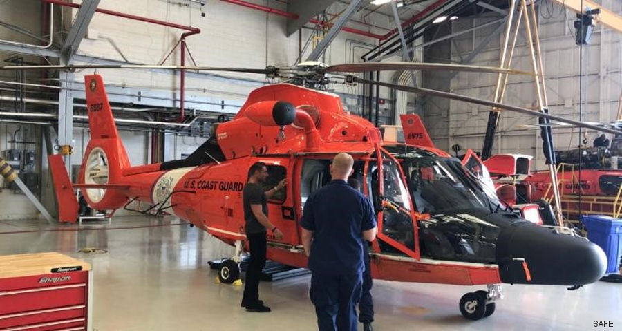 New MH-65 Stands for CGAS Elizabeth City