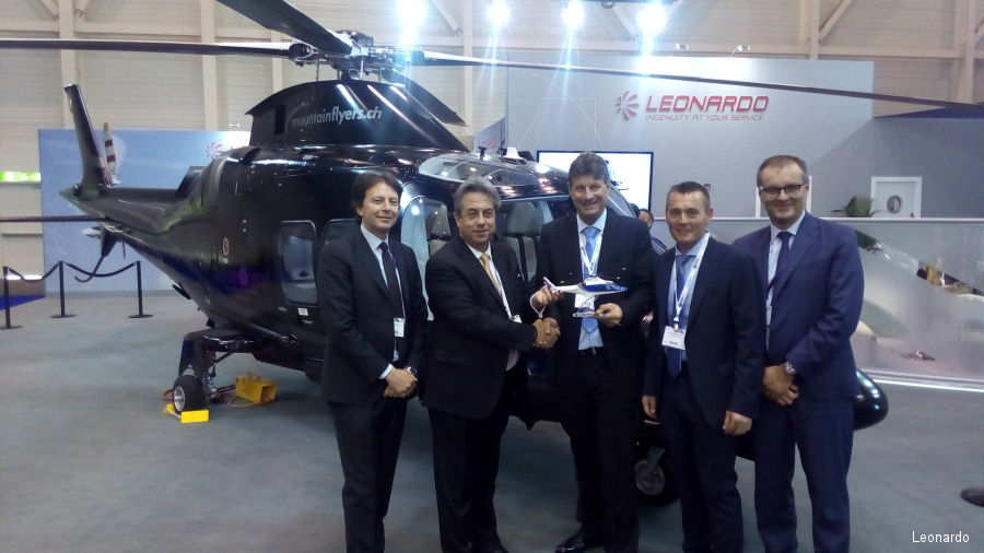 Centaurium Aviation Ltd takes delivery of its GrandNew helicopter in Switzerland