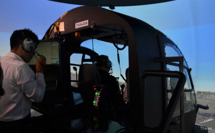 Thales Delivered First EC135 Simulator in China