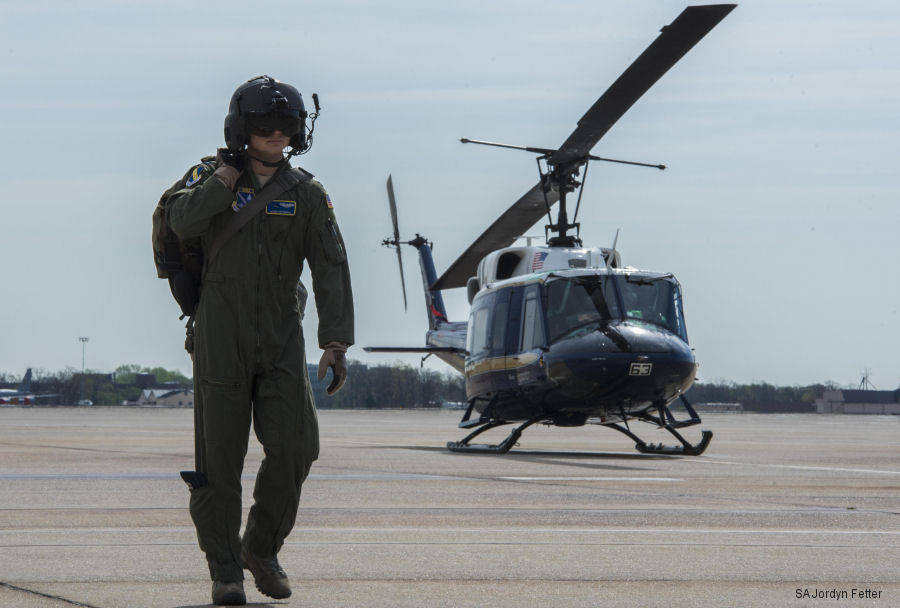 Amidst accident aftermath: 1st HS executes F-16 pilot evacuation