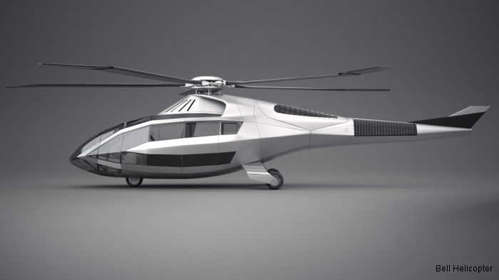 The company unveiled its vision for the future of rotorcraft at Heli-Expo 2017 with its first concept aircraft the FCX-001