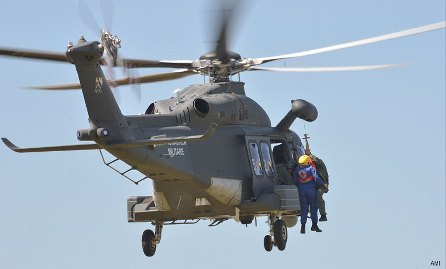 Italian Red Cross Flight Nurse Course on HH-139A