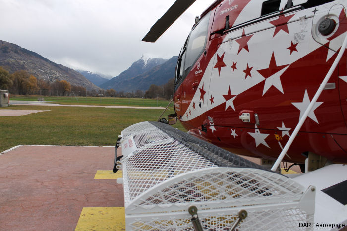 DART Aerospace and Air Zermatt Improve H130 Basket