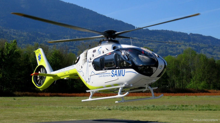 SAF EC135T3 Enters Service with SAMU