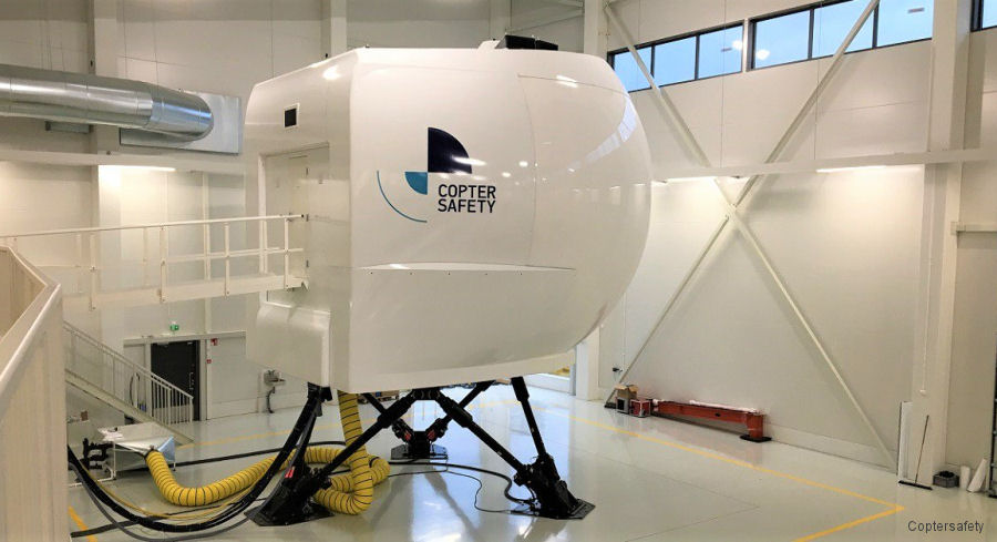 Coptersafety’s H145 simulator, adjacent to the Helsinki International Airport in Finland, received EASA certification. Is the first world’s level D full flight simulator into commercial use