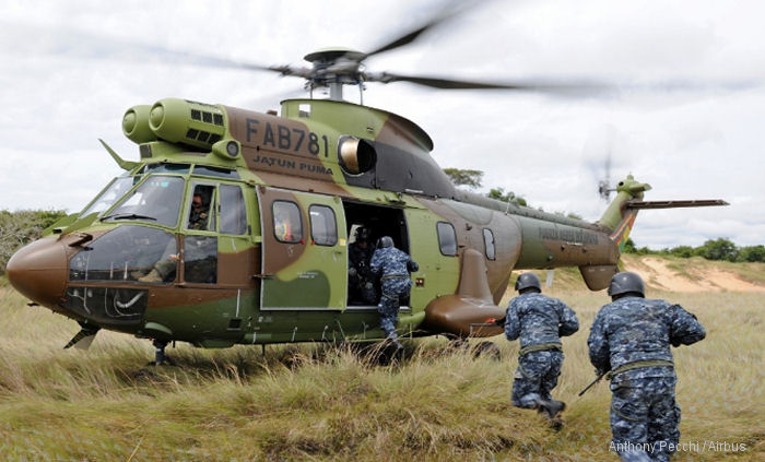 Bolivia’s H215s Join the war against drugs