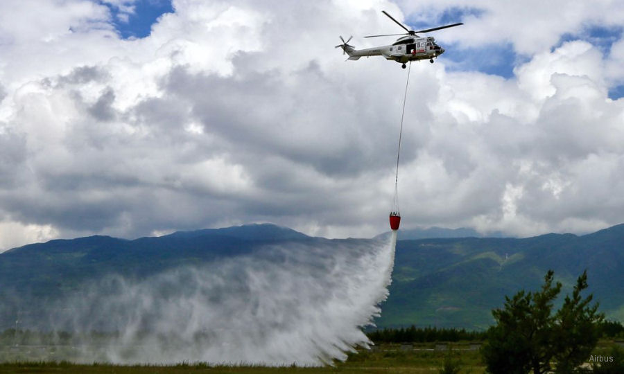 H215 Firefighting Demo Tour in China