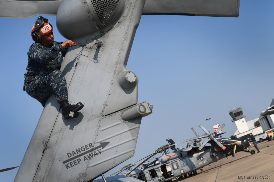 US Navy Squadrons Transition for Hurricane Harvey