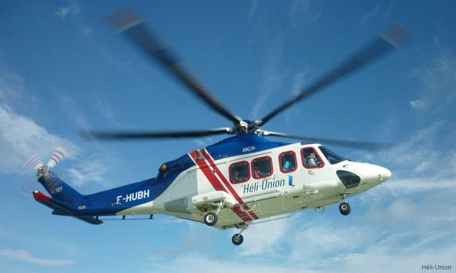 Héli-Union providing 3 AW139 for offshore transportation and SAR services to gas and oil company Woodside in the south of Myanmar