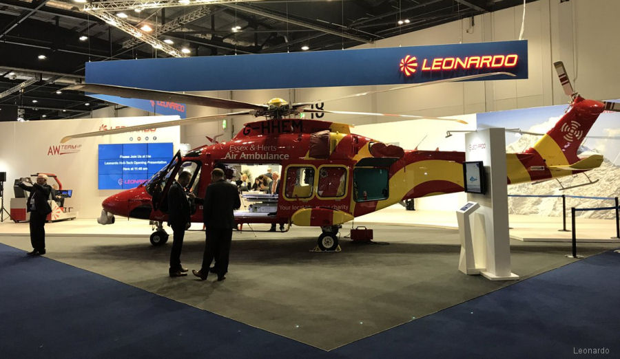 Leonardo at Helitech 2017