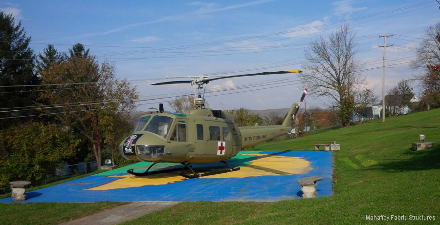 Huey at Marion County Vietnam Memorial