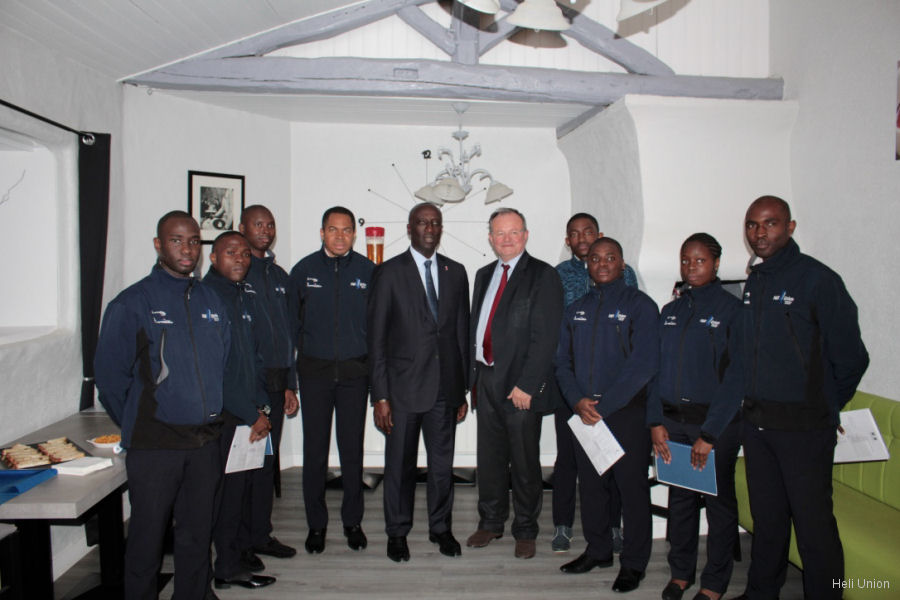Cameroon’s pilots Completed Training at Heli Union