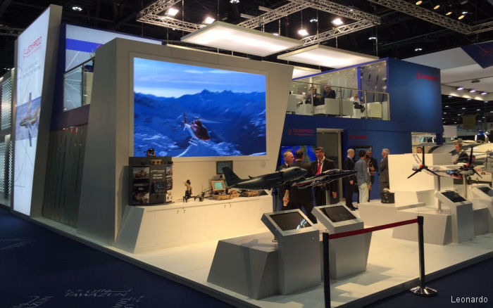 Leonardo is taking part in IDEX and NAVDEX exhibitions at the Abu Dhabi National Exhibition Centre in the United Arab Emirates, February 19-23