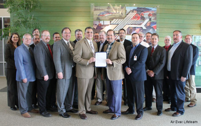 FAA Awards Air Evac Lifeteam “Active Conformance” Status for its Safety Management System