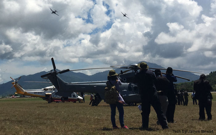 US Navy and USAF at LIMA 2017