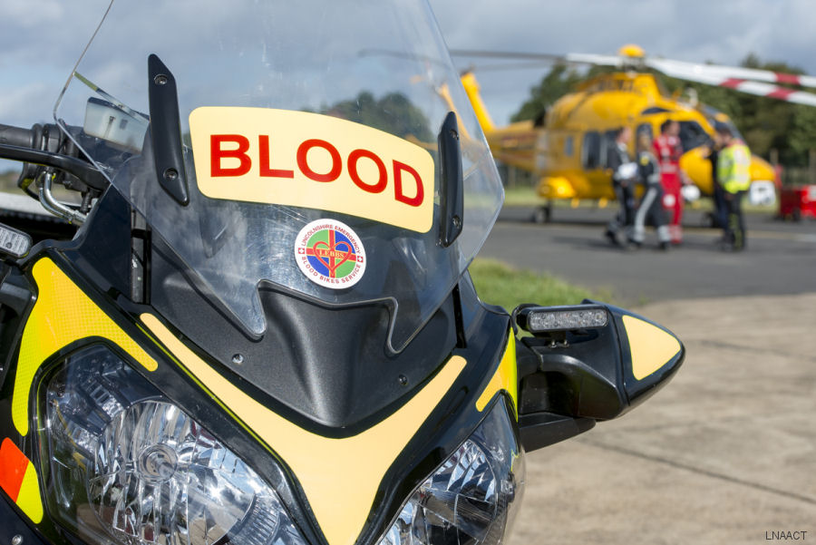 Lincs & Notts Air Ambulance crew to deliver life-saving blood transfusions