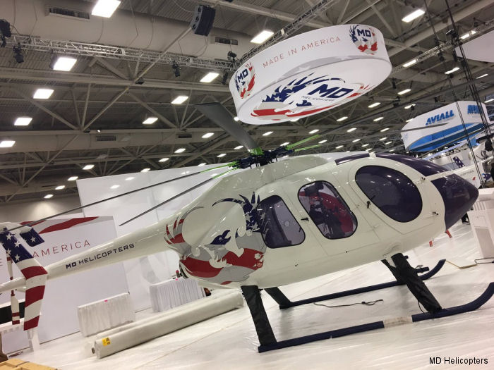 MD6XX Concept Aircraft Debuts at Heli-Expo 2017