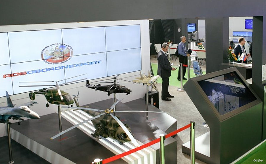 Russian Helicopters at Milipol 2017