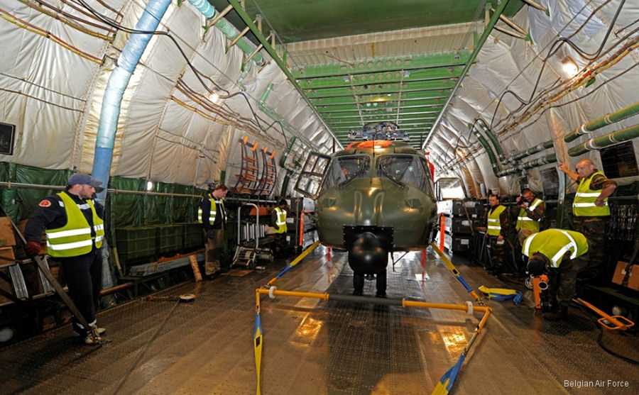 Belgian NH90 First Deployment to Africa