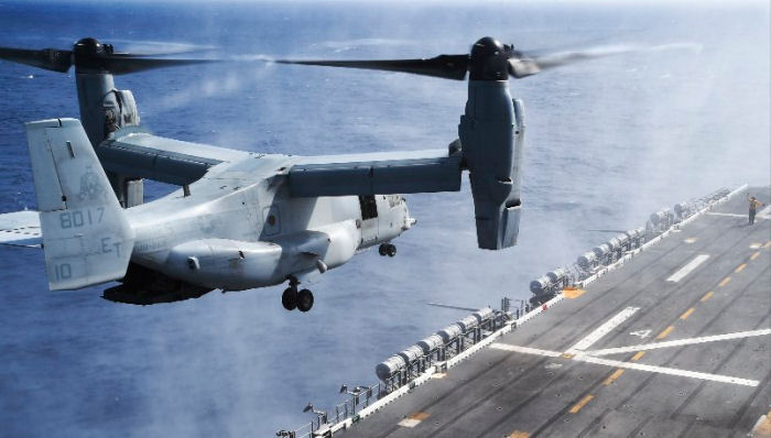 Marines Osprey Depot-Level Repair Facility in Japan