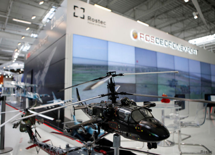 Rosoboronexport at the Paris Air Show