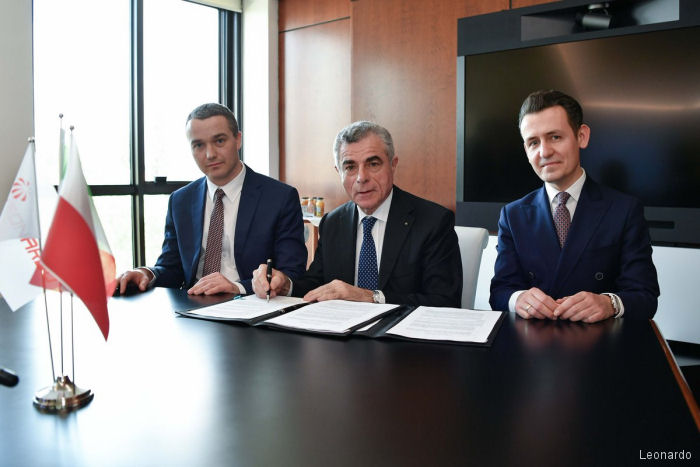 Polish Armaments Group Enhances Cooperation With The Italian Company Leonardo