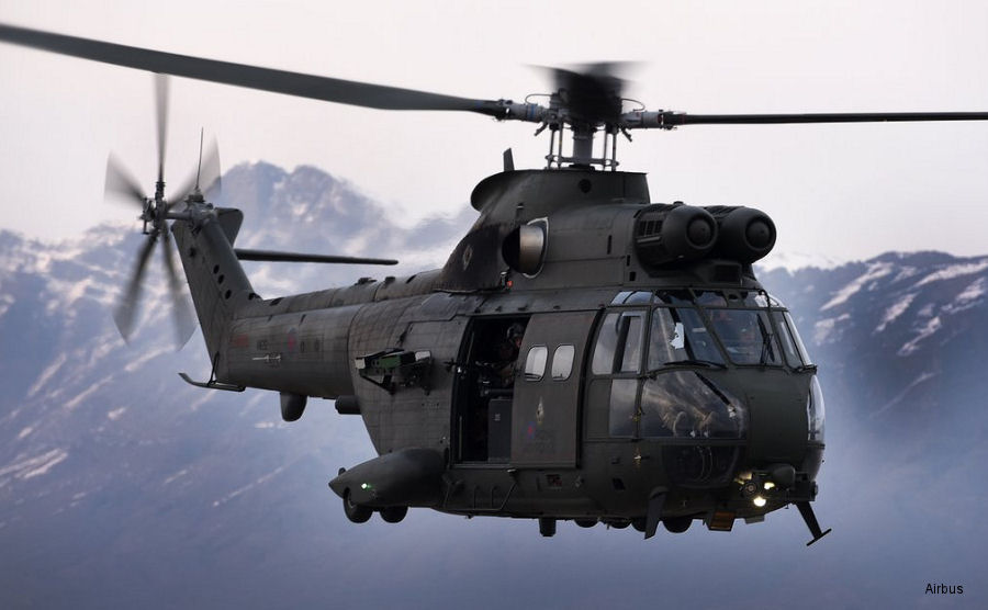 RAF Puma HC.2 Fleet Reaches 20,000 Flight Hours