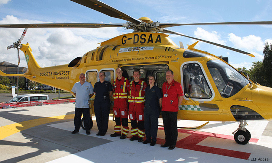 AW169 Lands on New Bournemouth Helipad