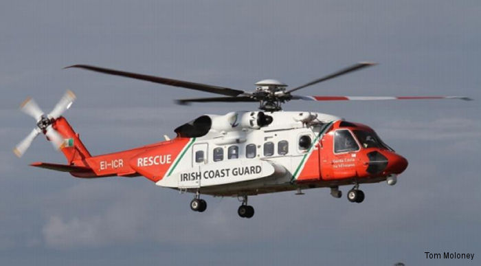 Air Accident Investigation Unit (AAIU) Preliminary Report Accident of Irish Coast Guard S-92A EI-ICR determined it struck terrain that wasn’t in its enhanced ground proximity warning system (EGPWS) database