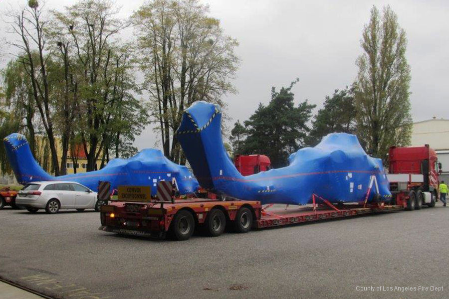 S-70i Firehawks for Los Angeles County Begin Journey