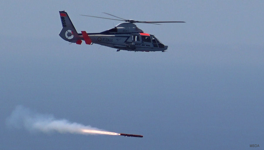 French First Test Firing of Sea Venom / ANL