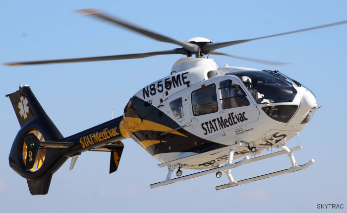STAT MedEvac EC135T2+ helicopter