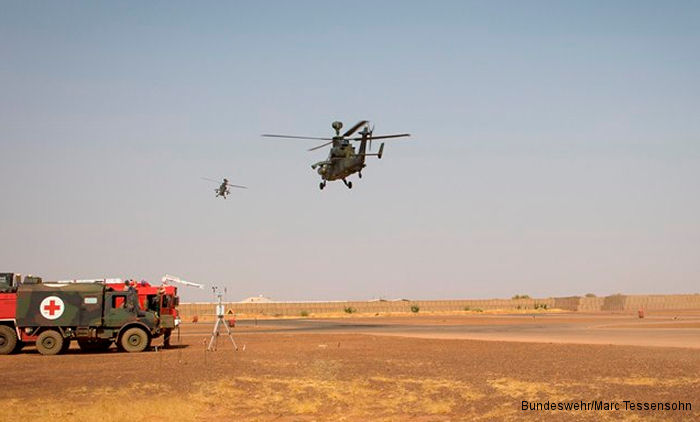 German Army Tigers Arrived  to Gao in Mali