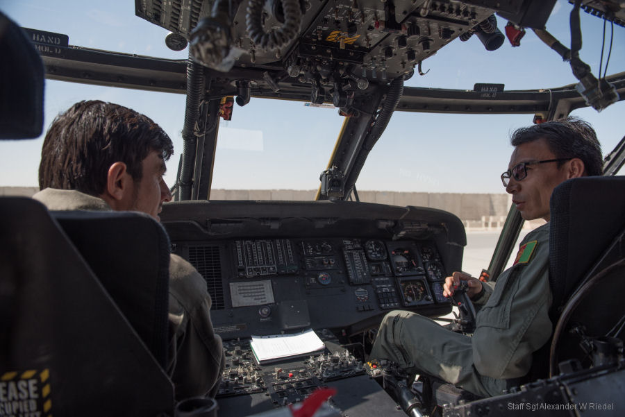 First UH-60A+ Black Hawk Delivered to Afghan Air Force