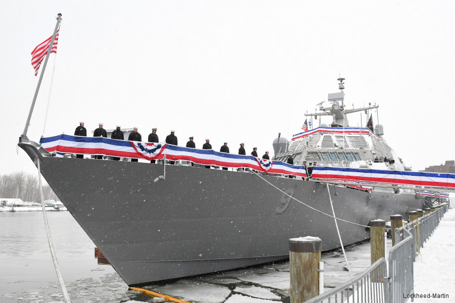USS Little Rock (LCS 9) Commissioned