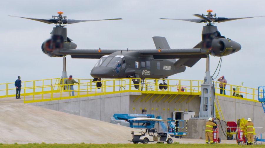 Bell V-280 Valor Rotors Ground Test